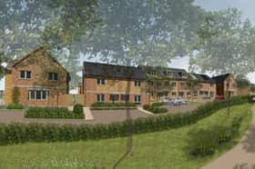 Designs for a new housing development in Pottery Bank in Walker, Newcastle.