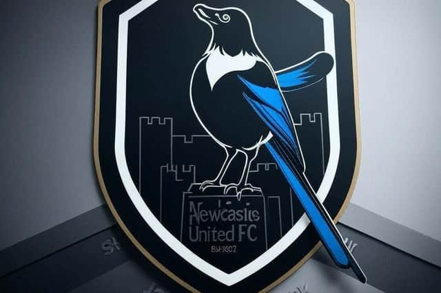 An AI-generated image of what Newcastle United's crest could look like