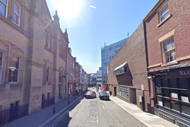 Ten arrests were made at a property on Leazes Park Road in Newcastle