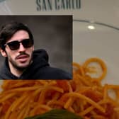 Newcastle United midfielder Sandro Tonali's missus, Juliette Pastore, has been spotted in a famous Manchester restaurant.