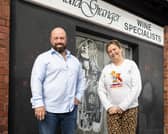 Awesome Franks proprietor Alex Walker with Mincoffs Solicitors licensing and gaming partner Matt Foster