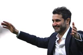 Newcastle United co owner Mehrdad Ghodoussi reacts after the Premier League match between Newcastle United and Brighton & Hove Albion at St. James Park on May 11, 2024 in Newcastle upon Tyne, England. (Photo by Stu Forster/Getty Images)