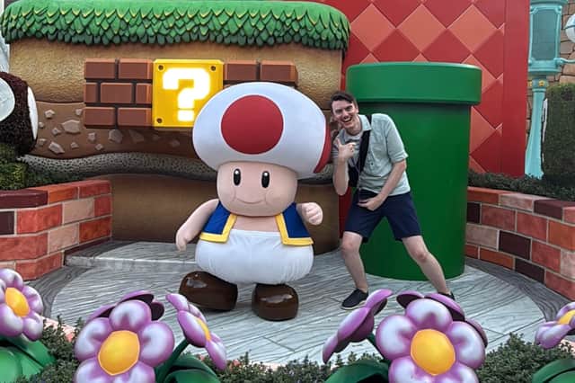 A personal highlight on the trip was watching Toad break into a delightfully cute dance