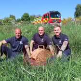 Firefighters from County Durham and Darlington Fire and Rescue Service