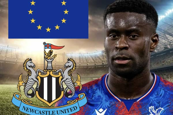 Newcastle United have been linked with Crystal Palace defender Marc Guehi 