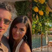 Having been in Ibiza, Newcastle United star Fabian Schar and partner Alexandra Munger are now holidaying in Athens, Greece.