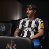 Antonio Cordero will officially join Newcastle United on July 1. (Image credit: NUFCTV)