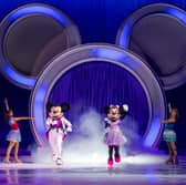 Mickey & Minnie take to the ice