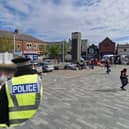 A man was scarred for life by a stranger in an "animalistic" Boxing Day pub attack in Blyth