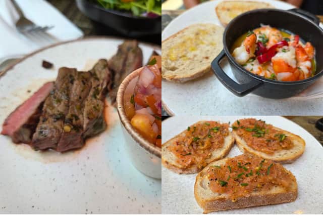 The tapas on offer at Bar + Block, Newcastle.
