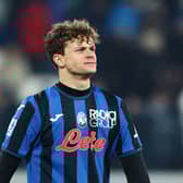 Giorgio Scalvini of Atalanta BC looks on after the Serie A match between Atalanta and Juventus at Gewiss Stadium on January 14, 2025 in Bergamo, Italy. (Photo by Francesco Scaccianoce/Getty Images)