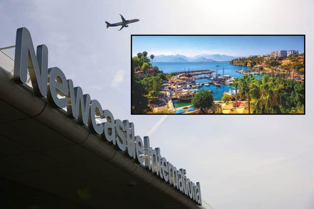 Newcastle Airport has announced new routes to Turkey for 2026