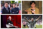 Some of the most famous faces to come from the North East. 