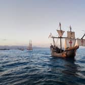 The historic Spanish galleon will be sailing into Newcastle for two weeks as part of its European Tour