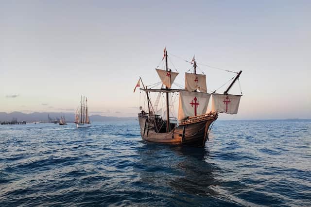 The historic Spanish galleon will be sailing into Newcastle for two weeks as part of its European Tour