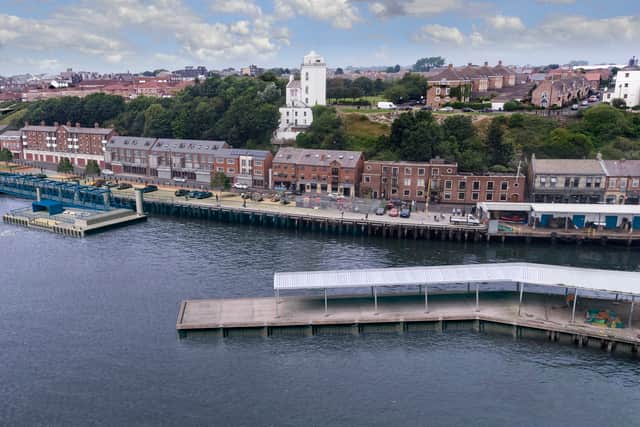 Plans for a new Shields Ferry landing at North Shields Fish Quay
