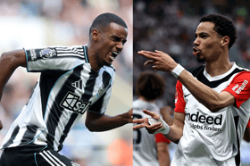 Newcastle United have received a boost in their attempts to keep Alexander Isak - but it may result in missing out on Hugo Ekitike to Liverpool. (Photo credit: Getty Images)