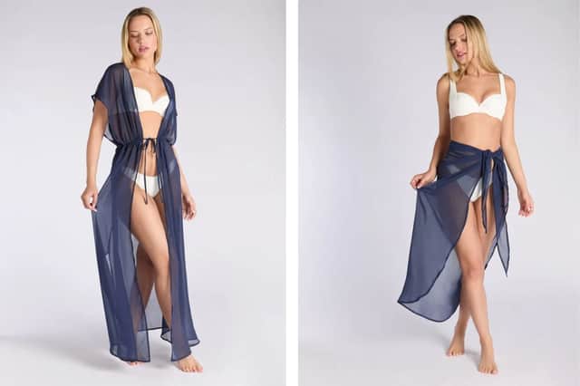 Boux Avenue Chiffon Maxi Kaftan Dress and Chiffon Maxi Sarong