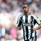 Alexander Isak of Newcastle United looks on during the Premier League match between Newcastle United FC and Everton FC at St James' Park on May 25, 2025 in Newcastle upon Tyne, England. (Photo by George Wood/Getty Images)