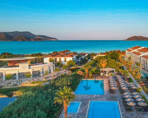 One of the many stunning views from Jiva Beach Resort in Dalman