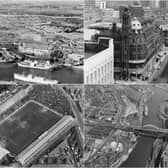 These photos give a unique bird's eye view of the North East, showing how it has changed over the course of more than a century