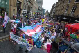 Northern Pride's 2025 march through Newcastle city centre
