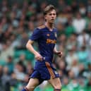 Joe White of Newcastle in action during the pre-season friendly match between Celtic and Newcastle United at Celtic Park on July 19, 2025 in Glasgow, Scotland. (Photo by Stu Forster/Getty Images)