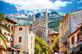 Sóller in Mallorca is known for its stunning mountain views, traditional architecture and sunny Mediterranean charm