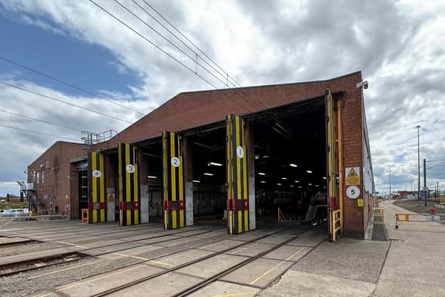 The Heaton train depot is opening its doors to the public later this year.