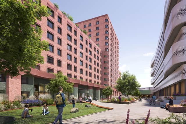 Plans to redevelop the Forth Goods Yard site in Newcastle
