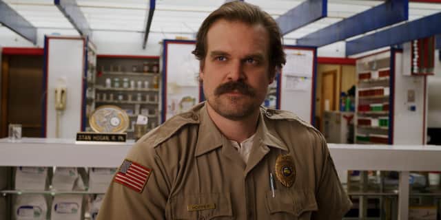David Harbour in Stranger Things