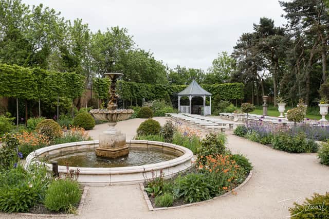 The gardens at Bowburn Hall