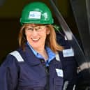 Rachel Reeves pictured during a visit to the St Fergus Gas Plant in St Fergus, northern Scotland on August 1, 2025 (Photo: ANDY BUCHANAN/AFP via Getty Images)      