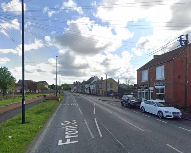 Front Street, Camperdown, where the nursery is located.