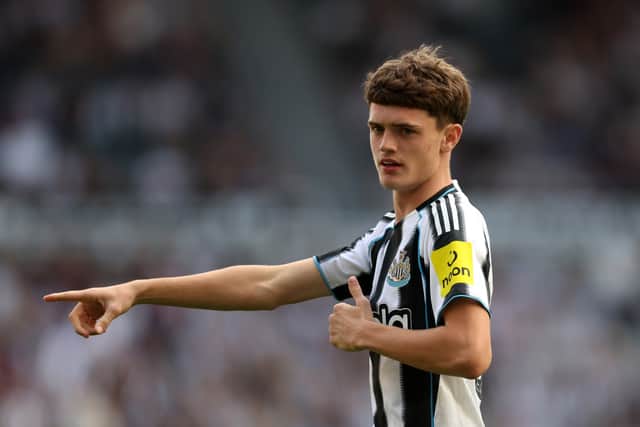 Newcastle United youngster Sean Neave netted a first-half hat-trick in the under-21 win over Boston United in the National League Cup.