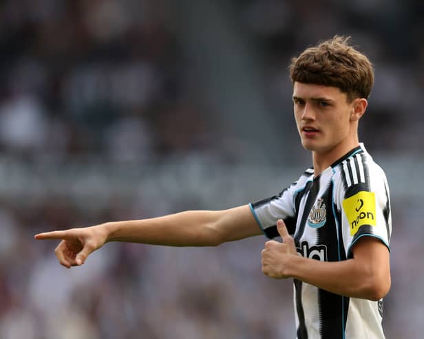 Newcastle United youngster Sean Neave netted a first-half hat-trick in the under-21 win over Boston United in the National League Cup.