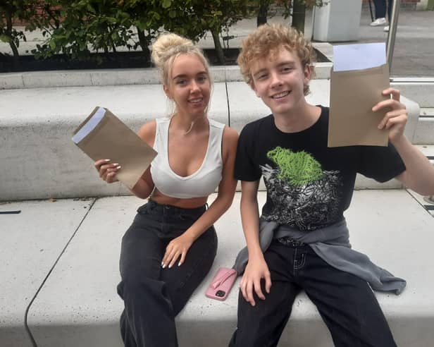 Siblings Lara and Harrison Miller-Snee.