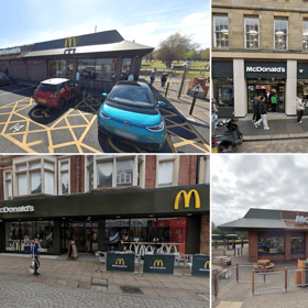 These are all the McDonald's restaurants in Tyne & Wear ranked by their Google reviews.