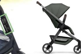 A pram has been recalled after it was found to have a 'high risk of injuries'.