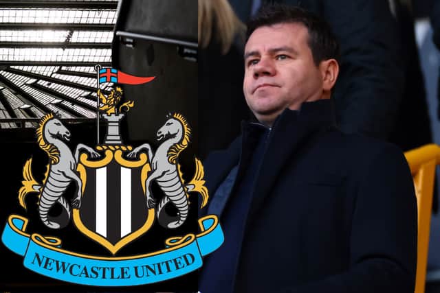 Ross Wilson as Newcastle United's new sporting director.