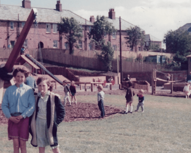 Perhaps you recognise the people in this photo from the Adventure Playground at Scotswood.