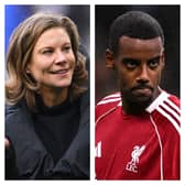Amanda Staveley (left) and Alexander Isak