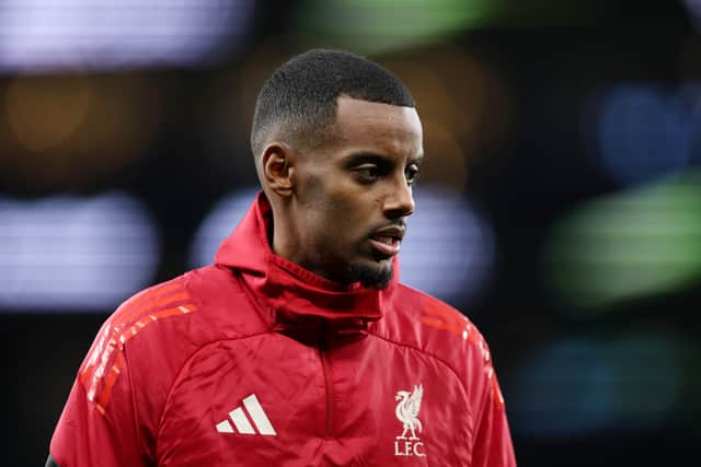 Liverpool will be without Alexander Isak while he recovers from injury