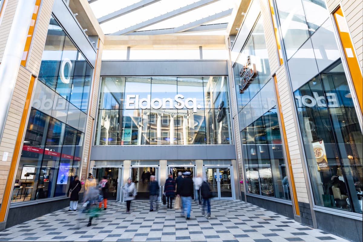 Poppy Eldon Eldon Square set for Easter giveaway as part of 50th year celebration
