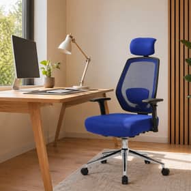   The Ergo-Task office chair combines ergonomic support with a highly adjustable design  