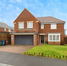 Large five-bedroom detached house in Newcastle upon Tyne for £445,000 (aff)
