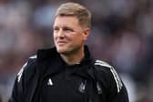 Newcastle United head coach Eddie Howe