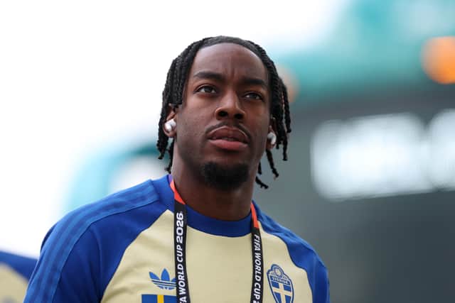 Sweden winger Anthony Elanga