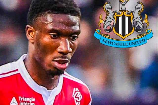 Aladji Bamba Newcastle United's fourth summer signing.