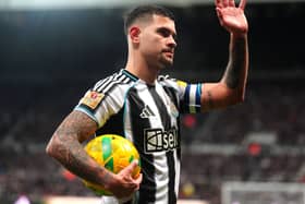 Bruno Guimaraes during his time at Newcastle United.